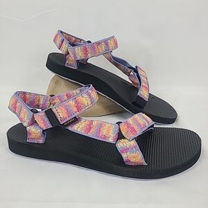 NEW Teva Original Universal Women's Multicolor Sandals Sz 8 NIB 1003987